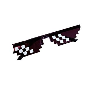 Gafas de Sol Divertidas con Diseño Personalizado para Fiestas, Gafas de Mosaico Negras para Hombre y Mujer - Product Image 4