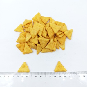 Craquelins de maïs triangulaires saveur <span class=keywords><strong>fromage</strong></span>, croustillants, type Senbei, en gros, pour marque privée OEM, approvisionnement en vrac de snacks céréaliers - Product Image 6