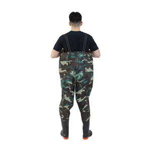 <span class=keywords><strong>Cuissardes</strong></span> de pêche et de chasse imperméables avec bottes intégrées pour hommes et femmes <span class=keywords><strong>en</strong></span> nylon, PVC et néoprène - Product Image 3