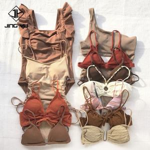 Ensembles de bikinis pour femmes, maillots de bain, maillots de bain sexy, bikinis de créateur, bikinis côtelés - Product Image 3