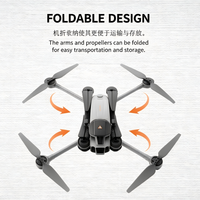 Drone de distribution de marchandises industriel à six axes, sans pilote, pour distribution précise et planification automatique de l'itinéraire