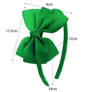 Bandeaux colorés pour enfants pour la <span class=keywords><strong>correspondance</strong></span> quotidienne des petites filles âgées de 3 à 10 ans, disponibles en 16 couleurs - Product Image 2