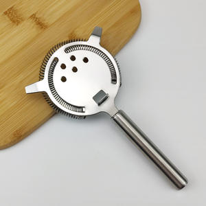 Stainless Steel Cocktail Strainer XR6011 Durable <b>Bar</b> <b>Tool</b> Minimalist Design For Mixology - Product Image 3