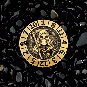 2025 New 7 Trong 1 Kim Loại Dungeons Dragons <span class=keywords><strong>Dice</strong></span> Set D20 D12 D10 D8 D6 D4 Biểu Tượng Tùy Chỉnh Quay Bảng Trò Chơi Cho Vai Trò Chơi - Product Image 1