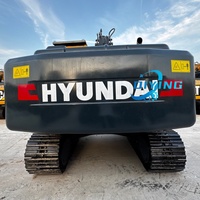 Excavadora Usada de la Mejor Calidad, Hyundai 220 de 22 Toneladas, Excavadora de Cadenas de Segunda Mano en Venta