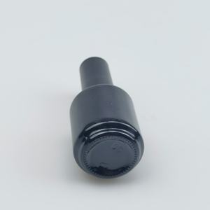 Flacon en verre vide de luxe pour vernis à ongles, rond, blanc/noir, 8ml, 10ml, 15ml, avec bouchons pinceaux, en gros, pour gel UV, en promotion - Product Image 5