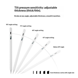 Penna Magnetica Digitale di Seconda Generazione <span class=keywords><strong>con</strong></span> Display, Compatibile <span class=keywords><strong>con</strong></span> Pencil e <span class=keywords><strong>iPad</strong></span>, Modello Q12 per Schermi Touch Capacitivi - Product Image 4