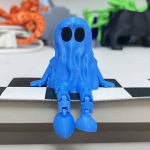 Figurine Articulée Fantôme d'Halloween Imprimée en 3D, Décoration de Fête Nocturne de Carnaval en Verre, Jouet à Brancher, Cadeau - Product Image 4