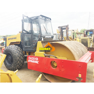 <b>Used</b> Dynapac <b>Rollers</b> Ca251d High-speed <b>Road</b> <b>Roller</b> on Selling in Shanghai in China Cheap for Sale Good Condition - Product Image 1