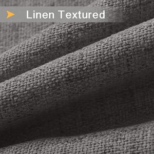 Piumino per tenda in finto lino pronto 100% tende oscuranti tessuto e tenda - Product Image 6