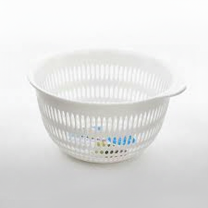 Inomata Coppo 17cm colino bianco e colino elegante cucina essenziale - Product Image 1