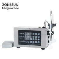ZONESUN GFK-280 semi-automatique pompe à diaphragme à tête unique parfum cosmétique huiles essentielles Machine de remplissage liquide