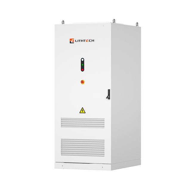 LITHTECH 215kwh 100kw 1MW High Voltage Battery Liquid Cooling Commercial Industrial Energy Storage System Solar Lifepo4 Battery