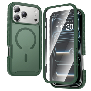Funda Magnética Transparente para Teléfono con Protección Completa 360° a Prueba de Golpes, con Protector de Pantalla y Cámara para iPhone 17 Pro Max - Product Image 1