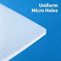 Plaque de quartz multi-trous, disque de quartz perforé avec des trous ronds de précision pour l'utilisation dans les fours de distribution de gaz semi-conducteurs