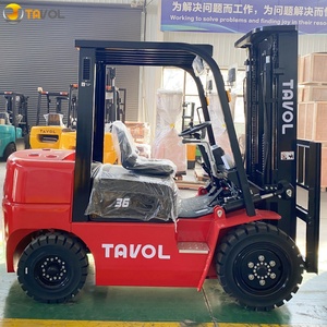 Montacargas Tavol Marca Cpcd30 de 3 Toneladas, Mástil Tríplex de 4.5m, Motor Diésel <span class=keywords><strong>Xinchai</strong></span> 490, con Movimiento Lateral - Product Image 4