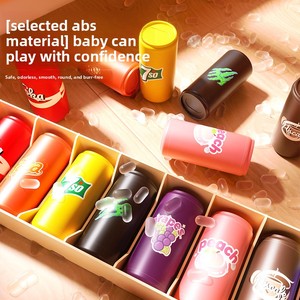 Jeu de société interactif en plastique pour <span class=keywords><strong>enfants</strong></span>, avec cartes de correspondance sur bouteilles de boissons et devinettes amusantes, pour la reconnaissance des couleurs, idéal pour les fêtes de famille et l'éveil précoce - Product Image 3