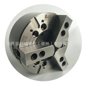 Mandril hidráulico de tres mordazas huecas Changzhou Beifeng KT10 de 10 pulgadas para torno, componente central de rodamiento de acero - Product Image 4