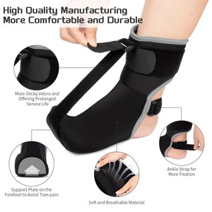 Attelle ajustable pour pied tombant, support de cheville unisexe AH118, orthèse en caoutchouc pour soulager la fasciite plantaire - Product Image 3