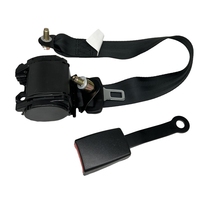 JUN DIE Accessoires de voiture Ceinture de sécurité 3 points Ceinture de sécurité en gros Ceinture de sécurité universelle pour voiture