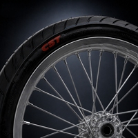 Nouvel ensemble de roues avant/arrière chromées argentées SD de 17 pouces avec pneus de route pour Sur Ron Light Bee X Talaria E-Bike