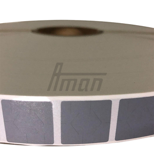 Oblong <b>Scratch</b> Card PET Grey 20x20mm Wear Resistant Anti-Counterfeiting Sticker for Phone Recharge Game B2B Custom Order - Product Image 3