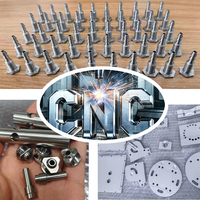 Tiges en acier inoxydable rectifiées sans centre, usinées sur commande par CNC, pour machines d'emballage horizontales à flux continu
