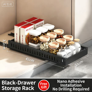 <span class=keywords><strong>Organisateur</strong></span> de <span class=keywords><strong>tiroir</strong></span> de cuisine sous l'évier, support de rangement coulissant pour couvercles de casseroles et poêles, détachable, vente en gros - Product Image 4