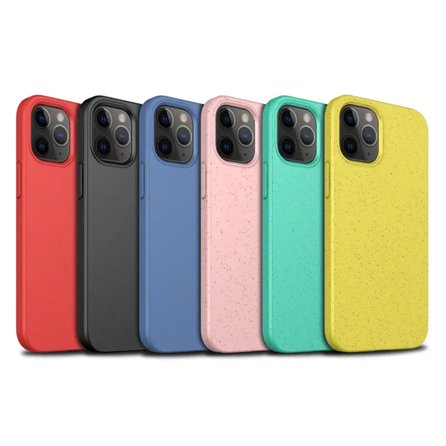Factory Wholesale Custom Printed Recycled Compostable Biodegradable Phone Case for iPhone 12 13 14 15 Promax