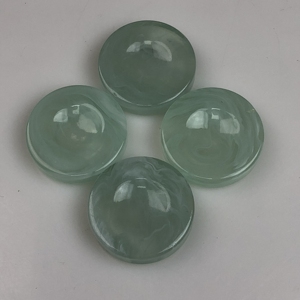 Thực tế nhựa backgammon cờ thiết lập ánh sáng màu xanh lá cây với hiệu ứng đá cẩm thạch thay thế chekers 44*9mm lõm backgammon Quầy - Product Image 4