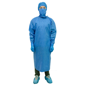 Robe chirurgicale certifiée ECOMA ISO 13485, <span class=keywords><strong>masque</strong></span> de classe I, <span class=keywords><strong>dispositif</strong></span> <span class=keywords><strong>médical</strong></span>, tailles M-3L, désinfection EOS pour usage adulte en salles d'opération - Product Image 2
