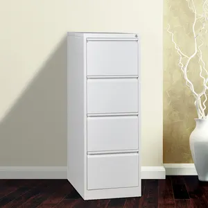 Home Office School Equipment File Cabinet Metal 4 Drawers Cabinet Steel Storage Office Office Furniture Modern Filing Cabinet
