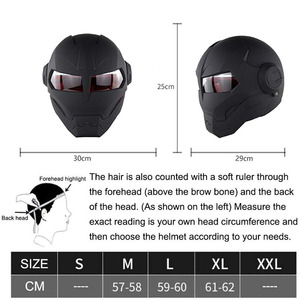 <span class=keywords><strong>Casque</strong></span> Iron Man Predator <span class=keywords><strong>pour</strong></span> <span class=keywords><strong>moto</strong></span> <span class=keywords><strong>Harley</strong></span> <span class=keywords><strong>Davidson</strong></span>, <span class=keywords><strong>casque</strong></span> intégral, casques <span class=keywords><strong>pour</strong></span> <span class=keywords><strong>moto</strong></span> rétro - Product Image 3