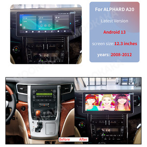 <span class=keywords><strong>12</strong></span>."<span class=keywords><strong>12</strong></span> + 256GB para Toyota Alphard A20 2008 2009 2010 2011 2012 accesorios de coche Carplay reproductor Multimedia navegación GPS <span class=keywords><strong>Android</strong></span> - Product Image 2