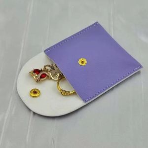 Sacs cadeaux de luxe pour petits bijoux, avec bouton-pression, logo personnalisé, enveloppe à rabat, pour boucles d'oreilles, colliers, en microfibre PU - Product Image 4
