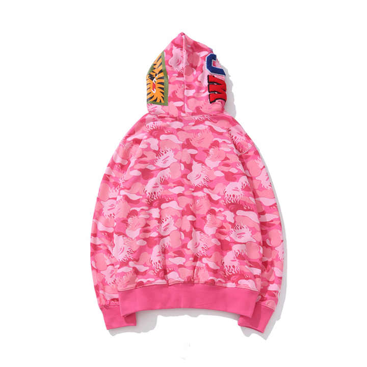 Blue and pink bape hoodie shop
