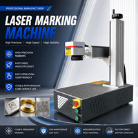 Nouvelle machine de marquage laser à fibre portable 20W-100W refroidie par air, logiciel DXF/AI EZCAD - Facile à utiliser pour le métal, les bijoux, les marques d'oreille de bétail