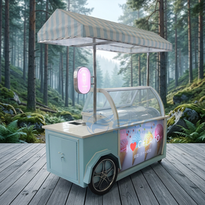 Fábricas de alta calidad venden postres eléctricos, bocadillos, camiones de comida, remolques y coches móviles de flores para la venta ambulante. - Product Image 1