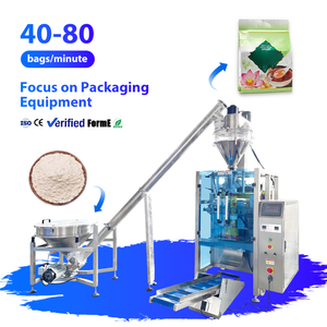 Máquina de Empaquetado Multifuncional de Alta Velocidad, Máquina de Sellado VFFS para Empaquetar Harina de Trigo y Harina de Sésamo en Bolsas - Product Image 1