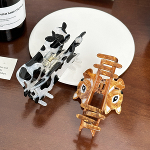 Sáng Tạo Động Vật Đuôi Ngựa Tóc Clip Cho Cô Gái Tùy Chỉnh Dễ Thương Rồng Sóc Tóc Móng Vuốt Bán Buôn Thằn Lằn Ngựa Gấu Tóc Phụ Kiện - Product Image 3