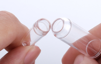 Personnalisé de haute qualité 1.5ml 2ml 3ml cheveux visage ambre blanc clair Injection plastique ampoule pour cosmétique