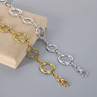 Yonger Factory Vintage Style Frauen Legierung Gold Silber Taille Kette Twisted Ring Metall kette Gürtel
