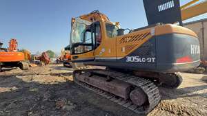 Used Hyundai 305 LC-9T Hydraulic Crawler Excavator 2022 <b>Model</b> 30 Ton Diesel <b>Engine</b> with Motor Gearbox Pump and Cheap Price - Product Image 3