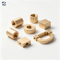 Pièces de rechange en laiton usinées avec précision sur 4 axes, finition sablée professionnelle