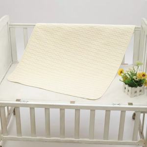 Matelas à langer bébé en coton imperméable, lavable et respirant, très grand, réutilisable, protège-matelas pour nouveau-né et soins menstruels - Product Image 3