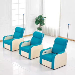 Sillón Eléctrico Reclinable para Infusión, Silla Médica con Portavasos, Estructura de Madera, 2 Años de Garantía, para Hospitales, Clínicas y Salas de Espera - Product Image 6