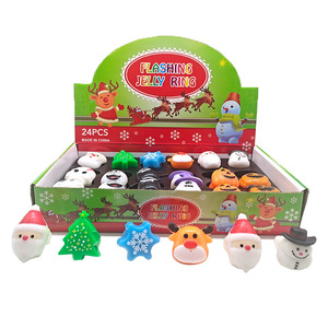 Jouet lumineux LED pour doigts, anneau lumineux en TPR pour fête d'Halloween, pour enfants et jeunes - Product Image 3