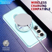 Coque de téléphone universelle dégradée rotative à 360 degrés pour Samsung Galaxy S23 Series (S23 Plus S23 Ultra) Bonnes coques de téléphone portable