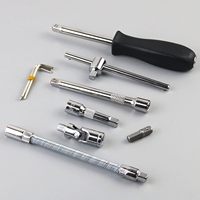 Jeu de clés à cliquet réversibles en acier inoxydable KAILUN 46 pièces, multifonction, rouge + vert, coffret rigide, outil mécanique manuel, automobile
