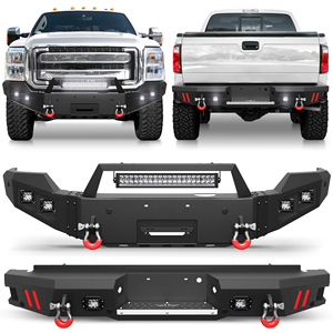 Vente chaude F250/F350/F450 pare-chocs de camion pleine largeur pare-chocs avant et pare-chocs arrière Combo Fit 2011-2016 F-ord F250 (à l'exclusion de <span class=keywords><strong>Raptor</strong></span>) - Product Image 1